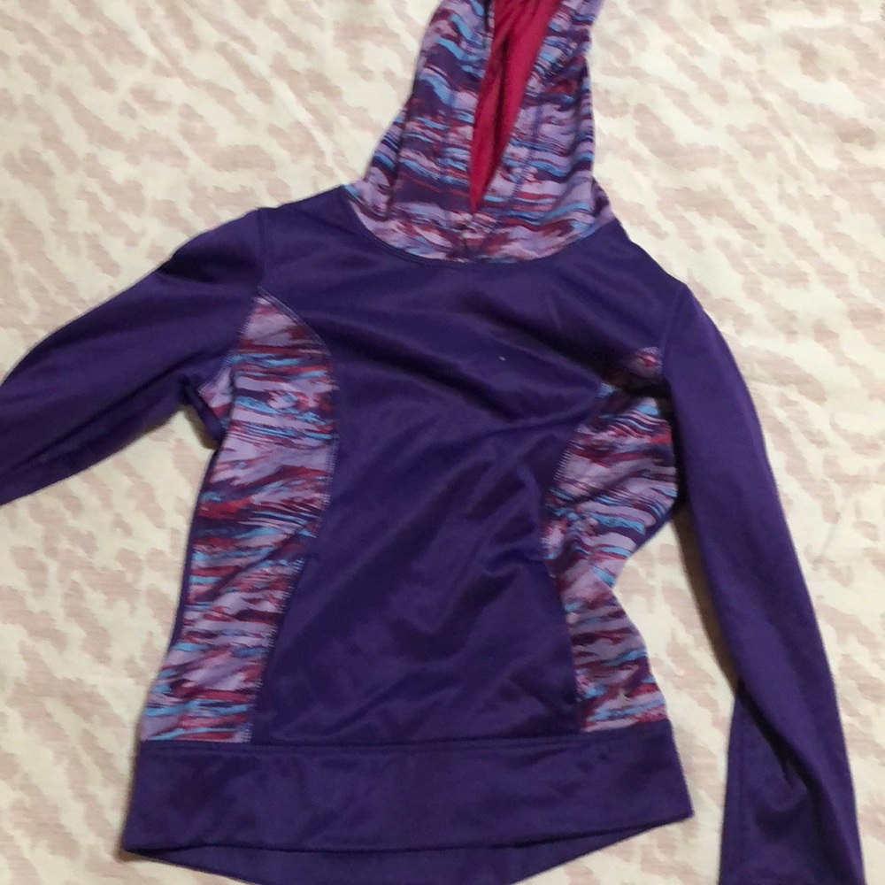 Purple sweatshirt